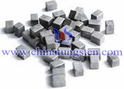 military tungsten alloy cube picture