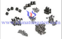 military tungsten alloy cube picture