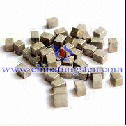 military tungsten alloy cube picture