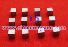 military tungsten alloy cube picture