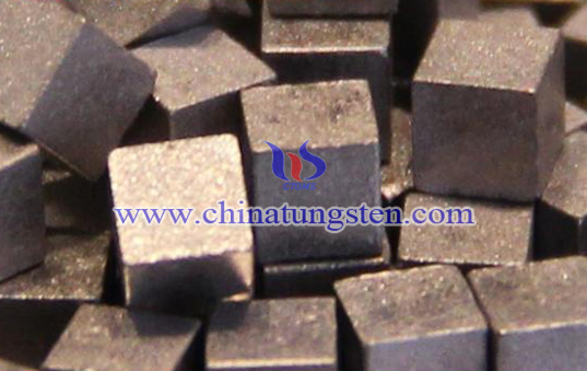 military tungsten alloy cube picture