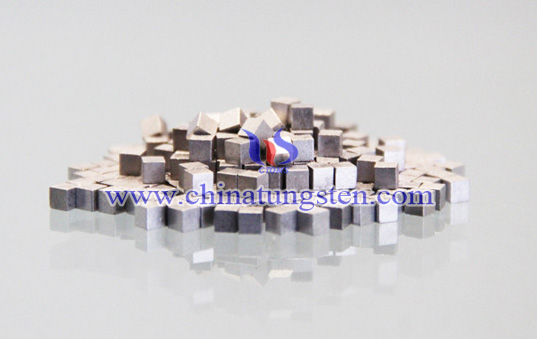 askeri tungsten alaşım Cube resim