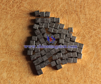 military tungsten alloy cube picture