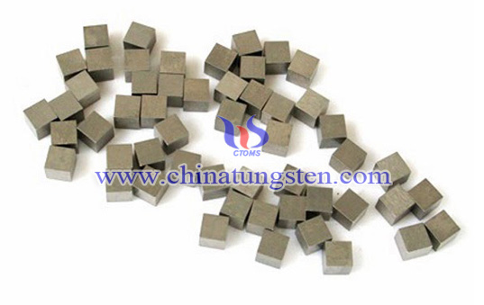 military tungsten alloy cube picture