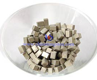 military tungsten alloy cube picture